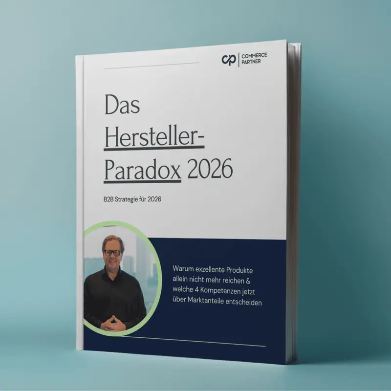 Titelbild des Whitepapers „Das Hersteller-Paradox 2026“