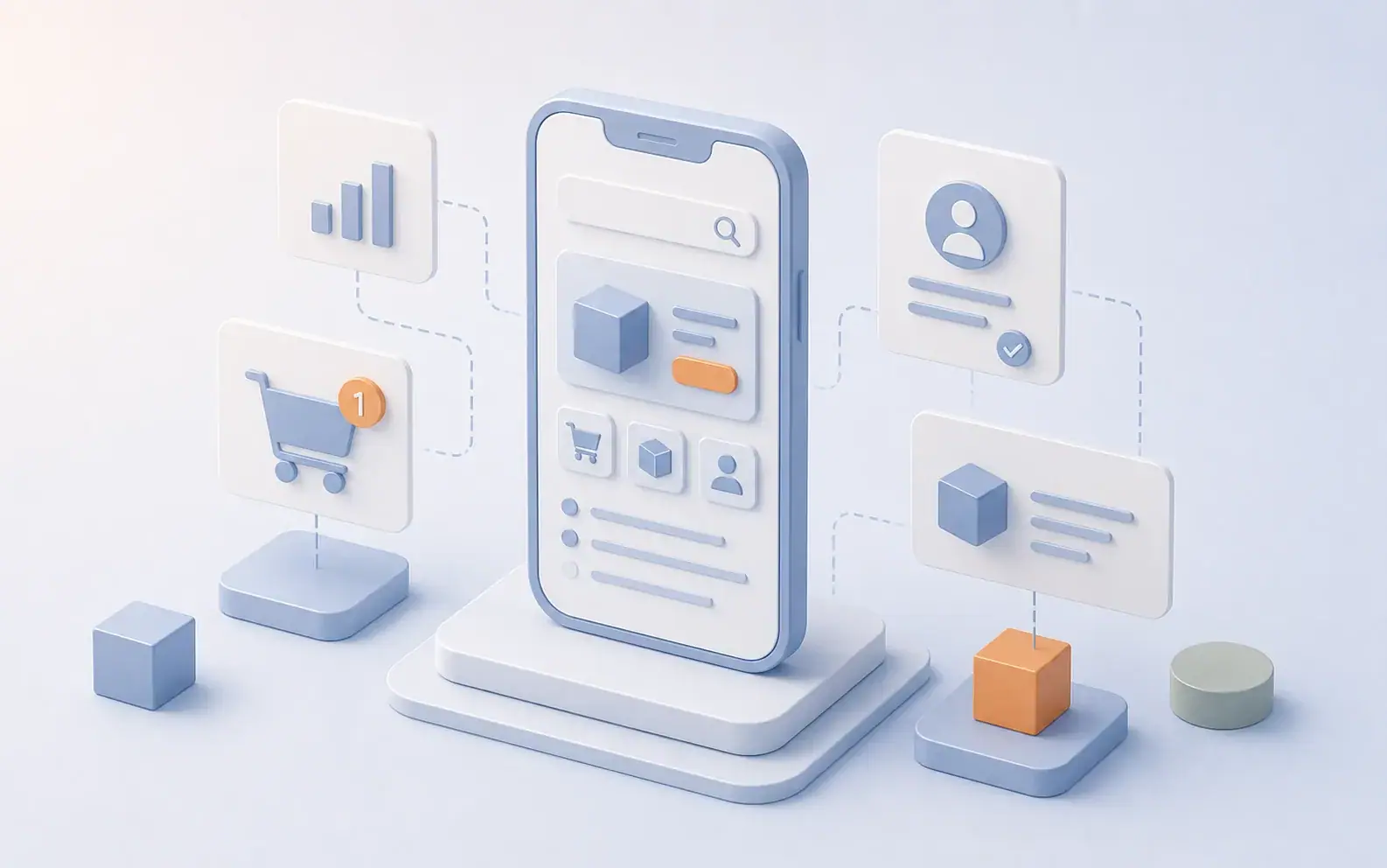 Blog cover: mobile-first B2B shop